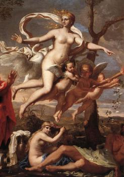 尼古拉斯 普桑 Venus Presenting Arms to Aeneas detail 尼古拉斯 普桑 Venus Presenting Arms to Aeneas detail